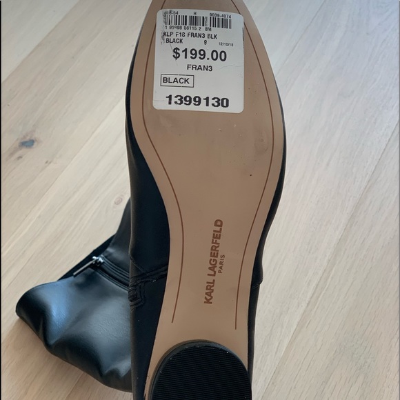 Karl Lagerfeld Fran3 Black BRAND NEW! - Picture 4 of 4